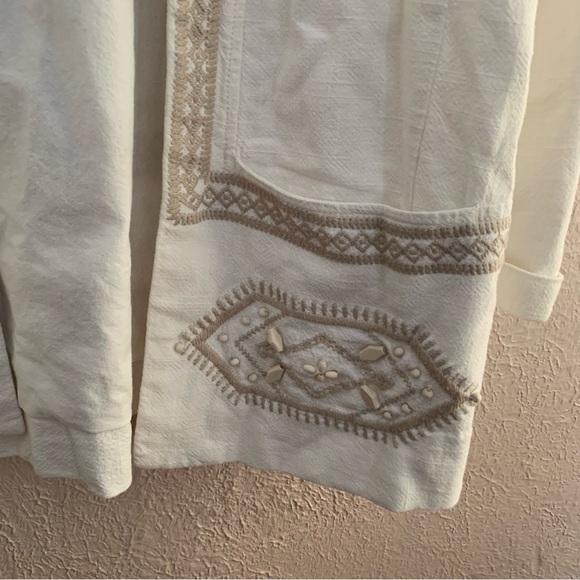 Free People Beaded & Embroidered Oversize Blazer - Picture 3 of 9